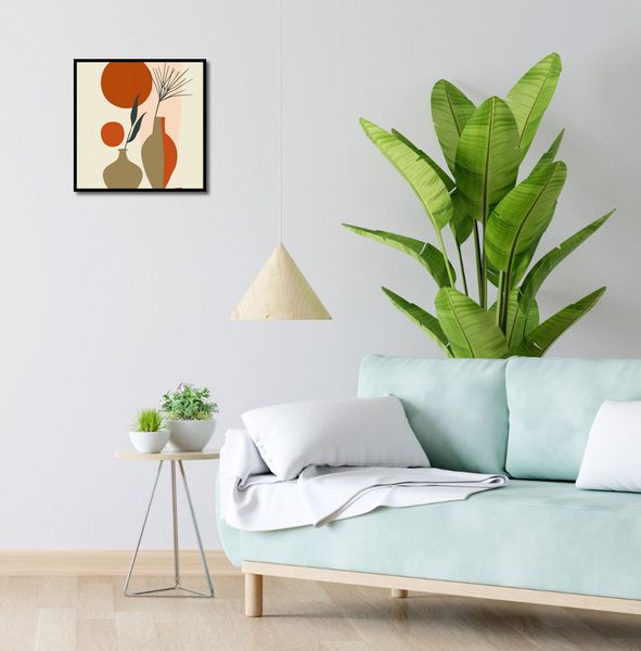 Plakat 40x40cm Wazy w Czerwieni zdjęcie 4