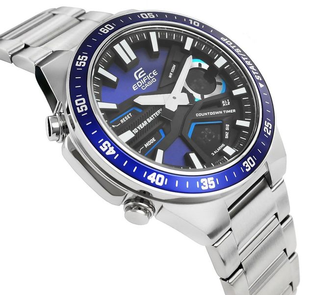 Zegarek Męski CASIO EDIFICE EFV-C110D-2AVEF 10 BAR + BOX zdjęcie 3