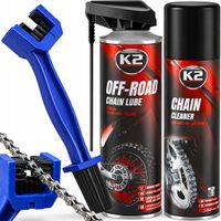 K2 Smar + Zmywacz Do Czyszczenia Łańcucha Motocyklowego Rowerowego Szczotka