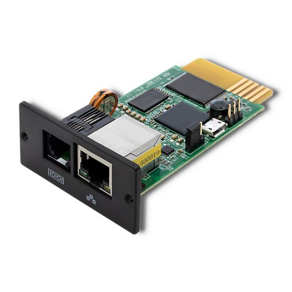 Qoltec Moduł SNMP do 3-fazowego zasilacza UPS zdjęcie 6