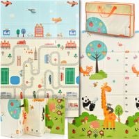 Składana Dwustronna Mata Piankowa XPE 180x120 cm