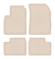 Dywaniki welurowe beżowe Nissan Micra K13 2010-2016 hatchback