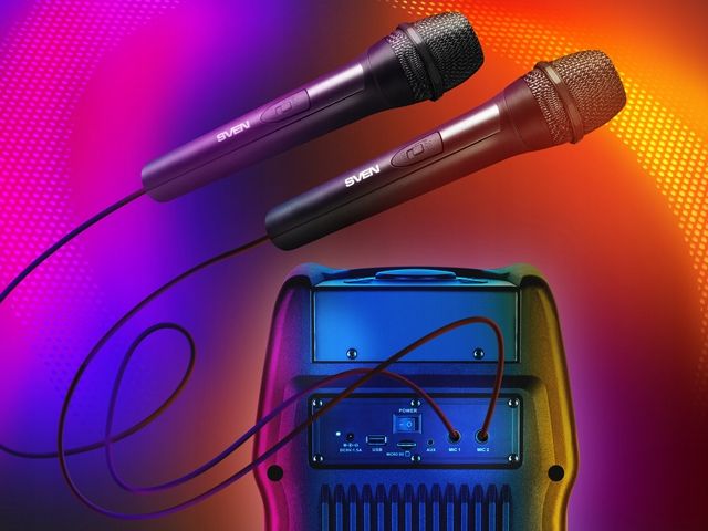 SVEN PS-730 głośnik bluetooth 100W TWS, mocny bass zdjęcie 4