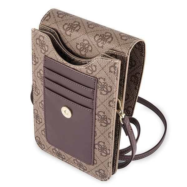 guess torebka guwbsqgbe brązowa/brown4g zdjęcie 4