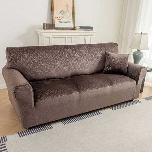 POKROWIEC NA KANAPĘ SOFĘ NAROŻNIK WELUR 190-230 CM na Arena.pl