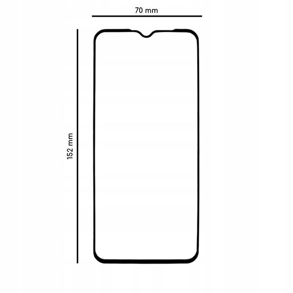 Spacecase Glass 5D Realme C21 zdjęcie 9