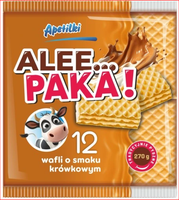 APETITKI WAFLE O SMAKU KRÓWKOWYM 270G