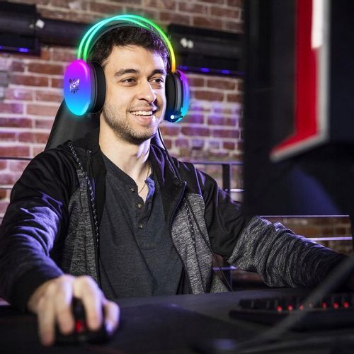 ONIKUMA X25 SŁUCHAWKI GAMINGOWE NAUSZNE PRZEWODOWE Z MIKROFONEM DO PC RGB na Arena.pl