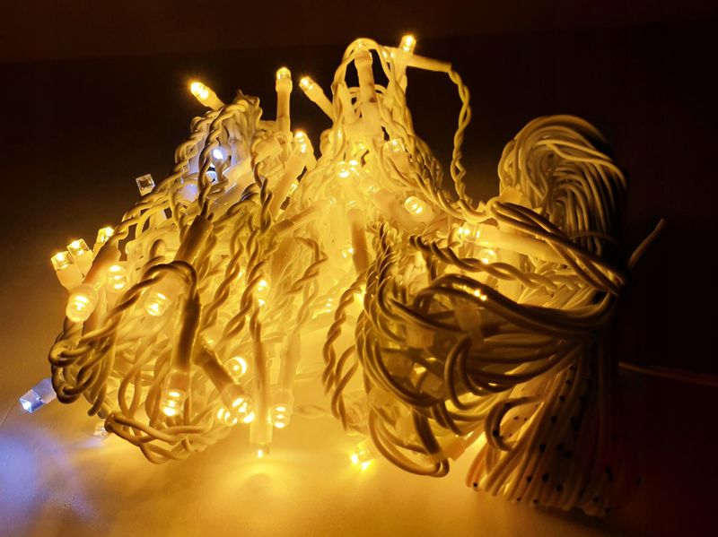 LAMPKI SOPLE 100 LED WISZĄCE KURTYNA atest FLASH zdjęcie 3