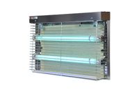 Lampa owadobójcza lepowa TRIO STEEL, 2x15W