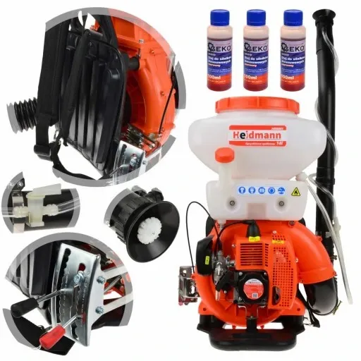 OPRYSKIWACZ SPALINOWY PLECAKOWY 14L DMUCHAWA +OLEJ zdjęcie 1