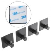 Haczyk łazienkowy samoprzylepny uchwyt wieszak 4szt.