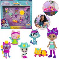 KOCI DOMEK GABI DUŻY ZESTAW 6 FIGUREK IMPREZOWYCH WRÓŻKICIA KICIUŚ PANDUŚ