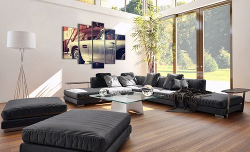 Obraz Na Płótnie - Samochód Garaż  - 150X100 Cm - Ea150X100-3888 na Arena.pl