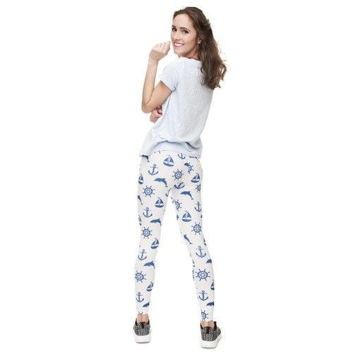 LEGGINSY MARINE WHITE na Arena.pl