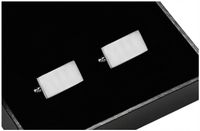 KLASYCZNE Spinki do Mankietów Koszuli +PUDEŁKO s75