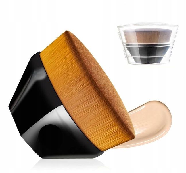 Pędzel Gęsty Miękki Do Podkładu Fluid Jednolity zdjęcie 6