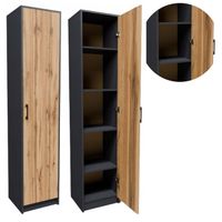 Regał R8 GRAFIT-WOTAN garderoba przedpokój szafa na ubrania zabawki książki