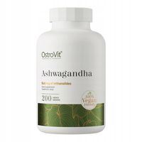 OstroVit Ashwagandha 200 tabs 375 MG PAMIĘĆ KONCENTRACJA STRES NA NERWY