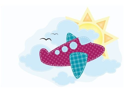 60X40CM FIOLETOWY SAMOLOT OBRAZ na Arena.pl