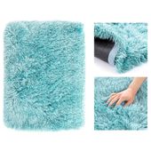 Dywan shaggy FLORO 50x80 turkusowy AmeliaHome