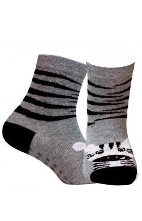 SKARPETKI WZOROWANE ABS 6-11 LAT 30-32 black.g95/wz.290 na Arena.pl