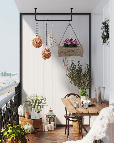 Wieszak drążek ścienny - HSR67BK zdjęcie 4