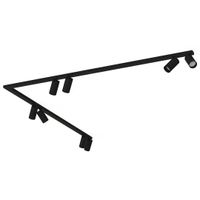 Ruchoma lampa natynkowa Mono 7721 czarna listwa minimalistyczna