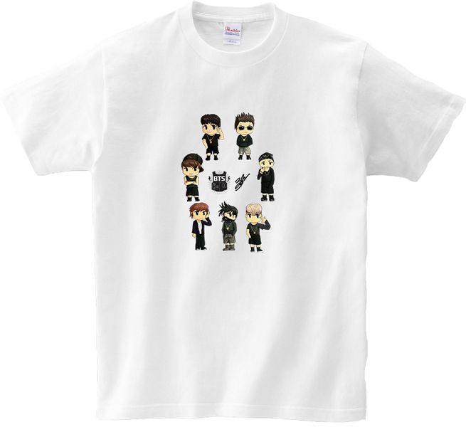 Koszulka T-shirt BTS zdjęcie 1