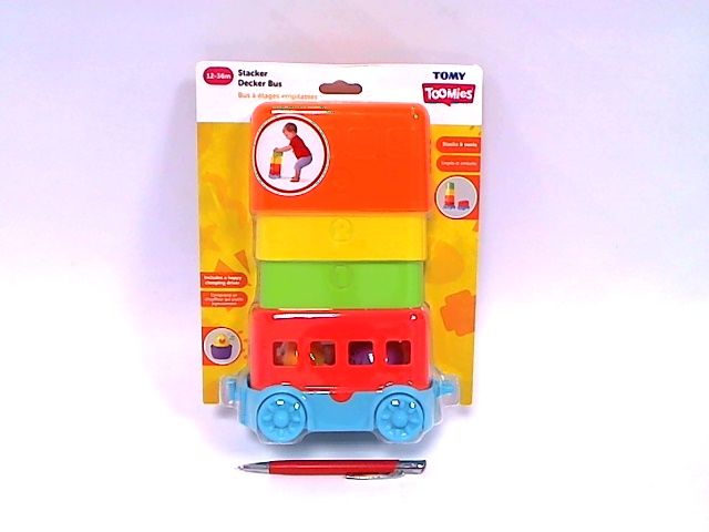TOMY TOOMIES autobus piramidka E73220 /6 zdjęcie 1