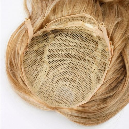 Peruka długa biała 100 cm cosplay karnawał włosy proste grzywka czepek na Arena.pl