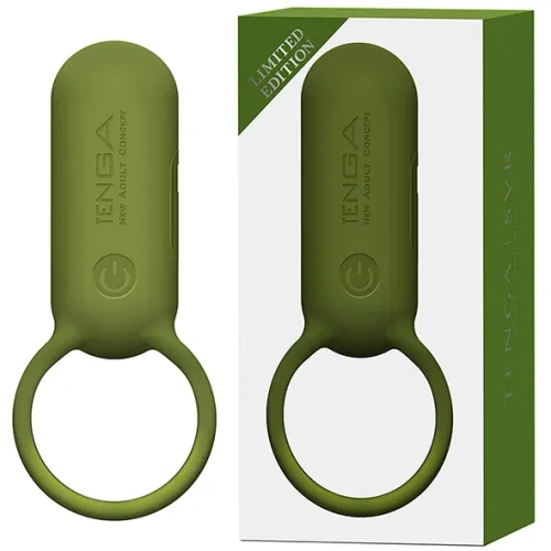 tenga svr smart vibe ring forest khaki - pierścień wibrujący, ładowalny na Arena.pl