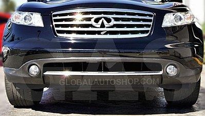 Infiniti FX Series - Chromowane Listwy Grill Chrom Atrapy Zderzaka Tuning na Arena.pl