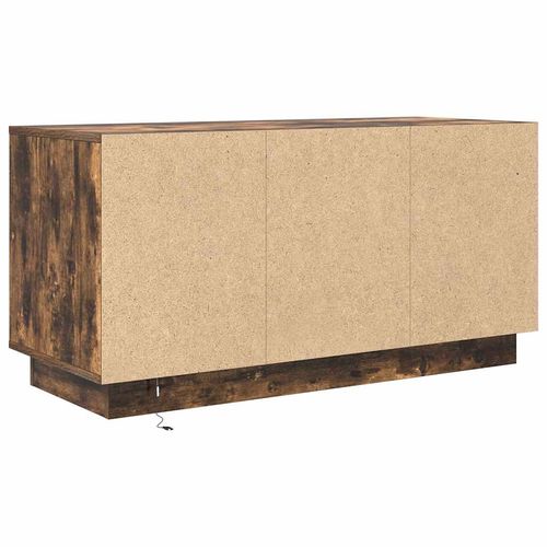 Szafka RTV z oświetleniem LED Dąb wędzony 100x41x50 cm na Arena.pl