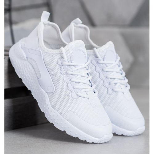 Białe Sneakersy Tekstylne r.41 na Arena.pl