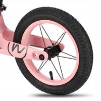 Rowerek Biegowy Lekki Dla Dziewczynki Magnezowy Świecące Koła 12" ABEC-9