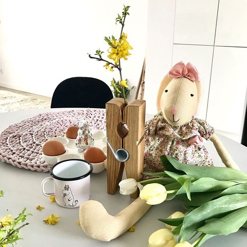 Mega spinacz clipper - drewno dębowe na Arena.pl