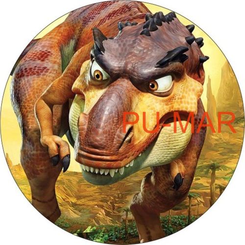 Opłatek na tort Urodziny Dinozaur Dinozaury Drapieżnik Postać Tekst Gratis na Arena.pl