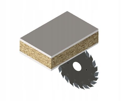 Podcinak trapezowy 120 x 20 mm do płyt laminowanych grubość zęba 3,0-4,0 mm na Arena.pl