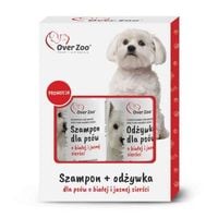 Dwupak dla białej i jasnej sierści szampon+odżywka