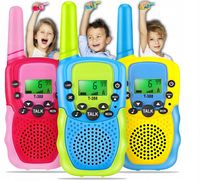 ZESTAW 3x WALKIE TALKIE DLA DZIECI KRÓTKOFALÓWKI DUŻY ZASIĘG ŁOKI TOKI 3SZT