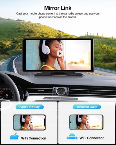CAMECHO Android 13 Carplay 8 rdzeni 2G+32G ekran WiFi FM AUX kamera cofania na Arena.pl
