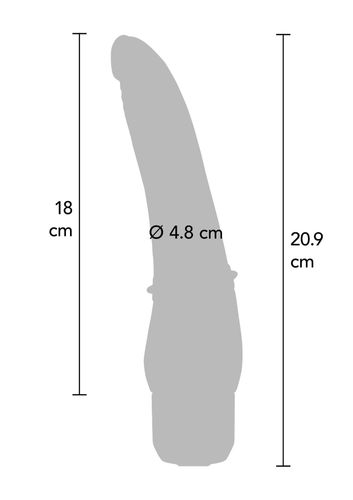 Classic Smooth Vibrator Light Skin Tone na Arena.pl