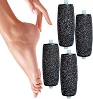 Rolki Gruboziarniste do Pilnika Elektrycznego Pumeks do Stóp Wkłady 4 szt