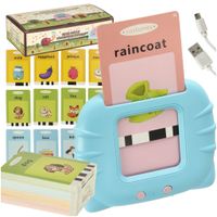 Czytnik Kart Edukacyjnych Fiszki do Nauki Słówek Język Angielski 112 Kart