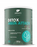 Detox Aqua Attack - Redukcja Wody i Płaski Brzuch - Nopal Chlorella - 125 g