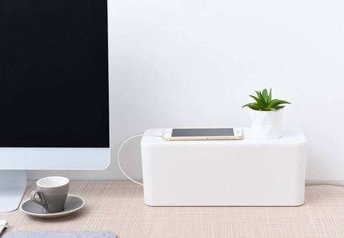 POJEMNIK ORGANIZER NA KABLE PUDEŁKO LISTWY KABLI L na Arena.pl