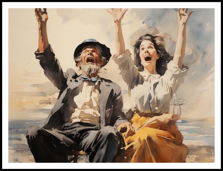 Plakat 100x75cm Chwile Radości zdjęcie 3