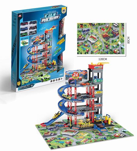 ZABAWKOWY DLA DZIECI PARKING Z MATĄ I DODATKAMI na Arena.pl