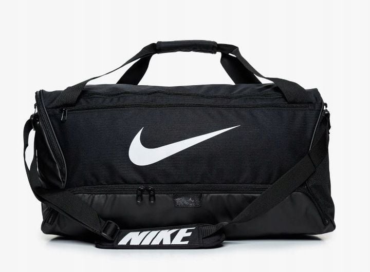 Torba sportowa Nike Brasilia M 60 l czarna zdjęcie 12
